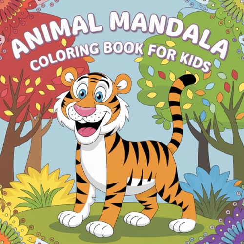 Animal Mandala coloring book for children from 6 years - coloring book with 50 animal motifs in mandala style von Independently published