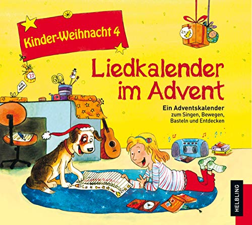 Liedkalender im Advent, 1 Audio-CD: Ein Adventskalender zum Singen, Bewegen, Basteln und Entdecken (Kinder-Weihnacht)