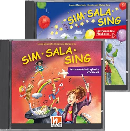 Sim Sala Sing - Alle instrumentalen Playback CDs: 7 Audio-CDs zum gleichnamigen Liederbuch mit über 220 ausgewählten Originalaufnahmen