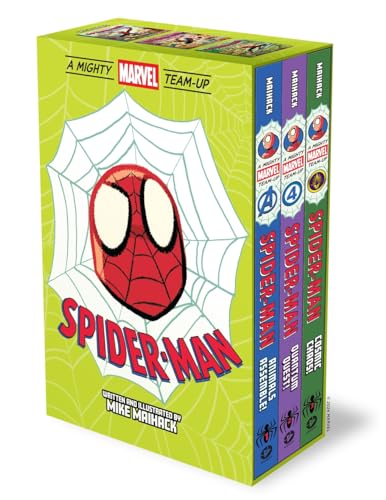 Spider-man: 3 Original Graphic Novels: Animals Assemble!, Quantum Quest!, Cosmic Chaos! (A Mighty Marvel Team-up)