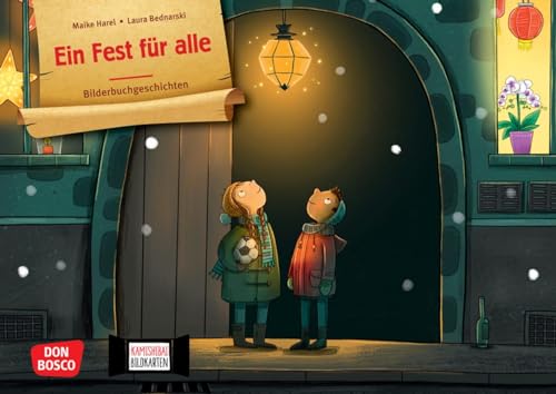 Ein Fest für alle. Schneinachten in der Nachtigallstraße. Kamishibai Bildkartenset: Entdecken - Erzählen - Begreifen: Bilderbuchgeschichten. Mit dem ... für unser Erzähltheater) von Don Bosco Medien