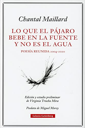 Lo que el pájaro bebe en la fuente y no es el agua: Obra poética reunida 2004-2020 (POESÍA)