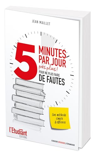 5 minutes par jour pas plus ! Pour ne plus faire de fautes