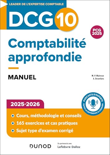 DCG 10 - Comptabilité approfondie - Manuel 2025-2026 DCG 10 - Comptabilité approfondie - Manuel 2025-2026 von DUNOD