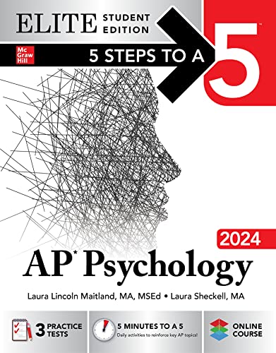 5 Steps to a 5: AP Psychology 2024 Elite Student Edition von McGraw-Hill Education Ltd