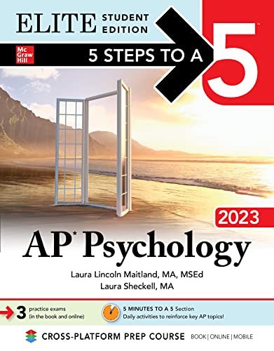 AP Psychology 2023: Elite Edition (5 Steps to a 5) von McGraw-Hill Education