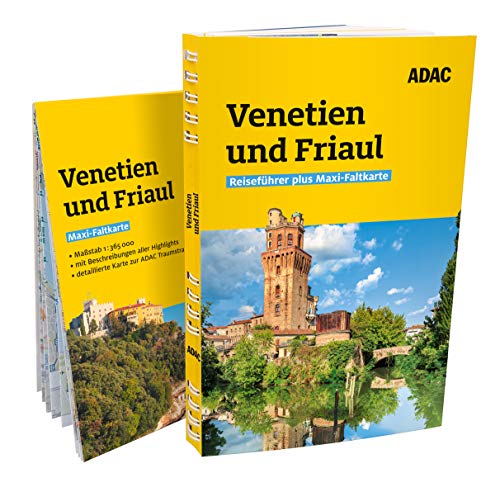 ADAC Reiseführer plus Venetien und Friaul: Mit Maxi-Faltkarte und praktischer Spiralbindung