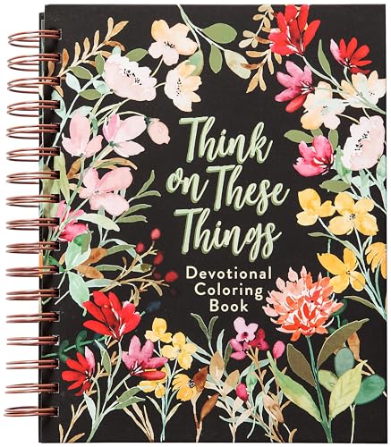 Think on These Things: Devotional Coloring Book von Authentic Media