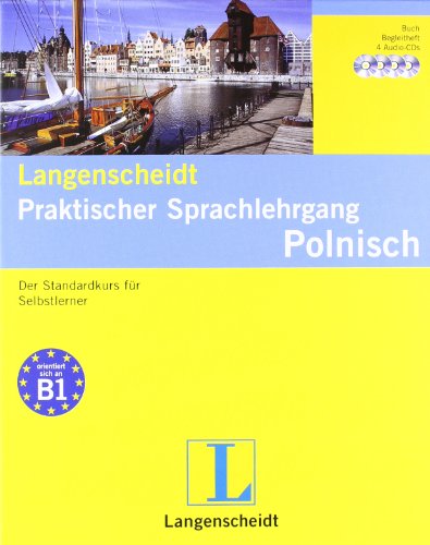Langenscheidt: Praktischer Sprachlehrgang Polnisch - Buch, Schlüssel, 4 CDs