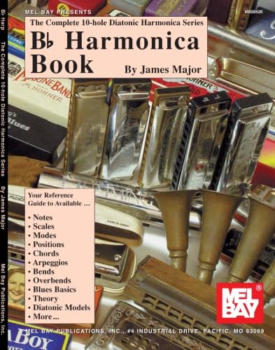 Bb Harmonica Book (Complete 10-hole Diatonic Harmonica Series)