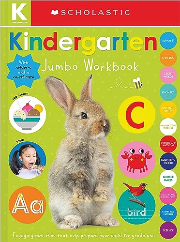 Kindergarten Jumbo Workbook (Scholastic Early Learners)