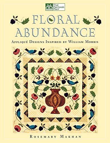 Floral Abundance: Applique Designs Inspired by William Morris