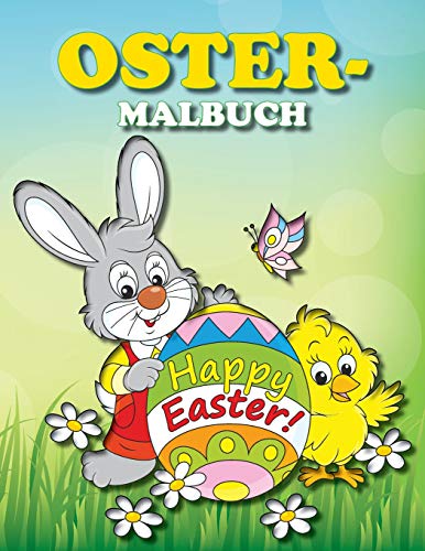 Ostermalbuch: Viele lustige Bilder zum Thema Ostern (Lustige Malbücher, Band 2)