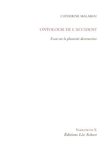 Ontologie de l'accident: Essai sur la plasticité destructrice