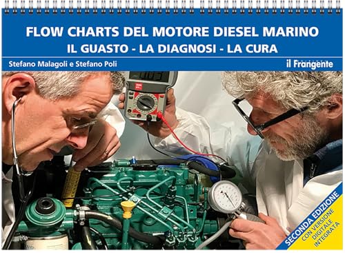 Flow charts del motore marino diesel. Il guasto, la diagnosi, la cura. Ediz. a spirale von Edizioni Il Frangente