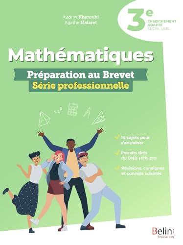 Mathématiques - Préparation au Brevet Série professionnelle von BELIN EDUCATION