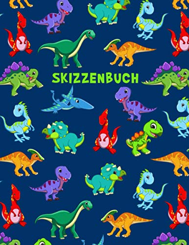 Skizzenbuch: Dinosaurier leeres Notizbuch für Kinder zum Zeichnen, Schreiben, Malen oder Kritzeln. Skizzenbuch: Dinosaurier leeres Notizbuch für Kinder zum Zeichnen, Schreiben, Malen oder Kritzeln.