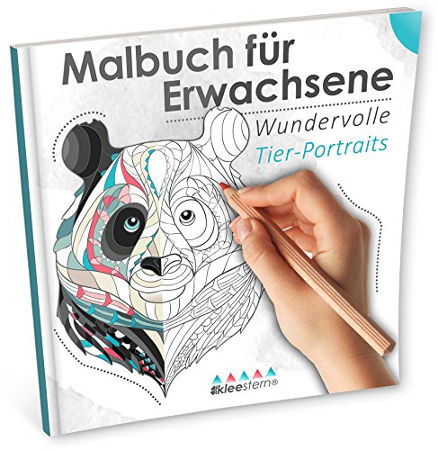 Kleestern Malbuch für Erwachsene