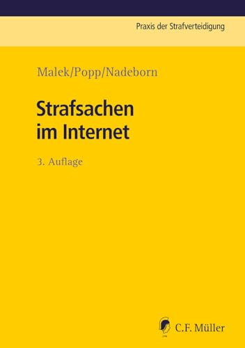Strafsachen im Internet (Praxis der Strafverteidigung)