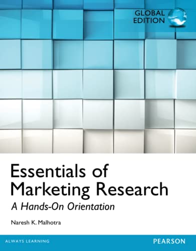 Essentials of Marketing Research, Global Edition (Business and Economics) von Pearson