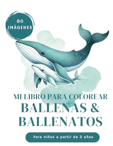 Libro para colorear para niños a partir de 3 años Ballenas y ballenatos XXL: BALLENAS azules hasta orcas, belugas, cachalotes y más – Para niños y niñas – Con 80 imágenes – Regalo perfecto Libro para colorear para niños a partir de 3 años Ballenas y ballenatos XXL: BALLENAS azules hasta orcas, belugas, cachalotes y más – Para niños y niñas – Con 80 imágenes – Regalo perfecto von Independently published