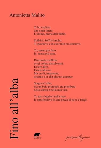 Fino all'alba (Poesiaedizioni) von Bertoni