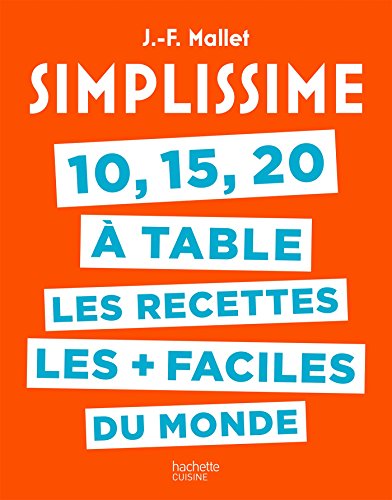 Simplissime 10, 15, 20 à table von HACHETTE PRAT