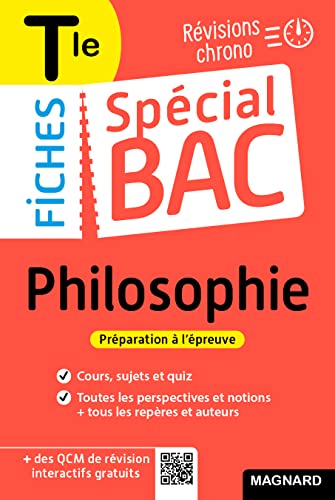 Spécial Bac Fiches Philosophie Tle Bac 2024: Tout le programme en 57 fiches, schémas-bilans et quiz