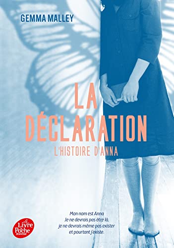 La déclaration - Tome 1: L'histoire d'Anna von POCHE JEUNESSE