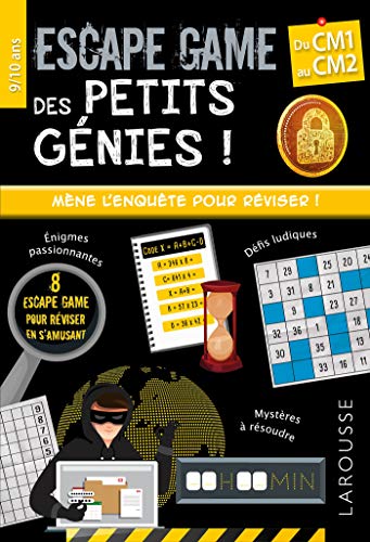 Escape games des petits génies CM1: Du CM1 au CM2