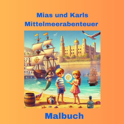 Mias und Karls Mittelmeerabenteuer: Malbuch
