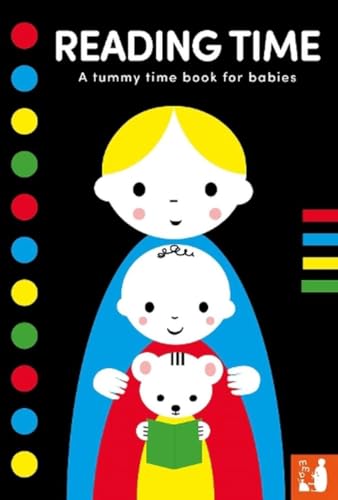 Reading Time: A high-contrast tummy time book for babies