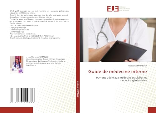 Guide de médecine interne: ouvrage dédié aux médecins stagiaires et médecins généralistes von Éditions universitaires européennes