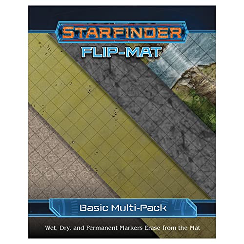 Starfinder Flip-Mat: Basic Terrain Multi-Pack von Paizo Inc