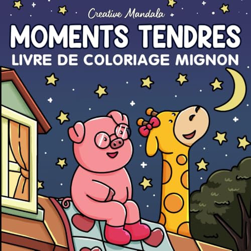 Moments tendres: Livre de coloriage pour adultes et enfants avec des scènes relaxantes, amusantes et romantiques de couples d'animaux adorables Moments tendres: Livre de coloriage pour adultes et enfants avec des scènes relaxantes, amusantes et romantiques de couples d'animaux adorables von Independently published