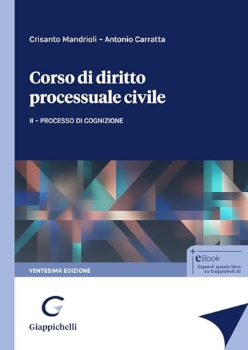 Corso di diritto processuale civile. Processo di cognizione (Vol. 2) von Giappichelli