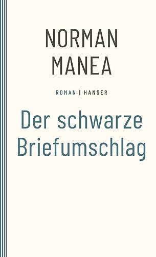 Der schwarze Briefumschlag: Roman von Carl Hanser Verlag GmbH & Co. KG