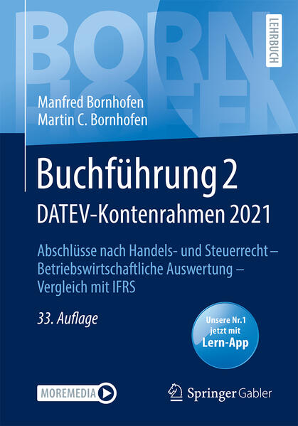 Buchführung 2 DATEV-Kontenrahmen 2021 von Springer-Verlag GmbH