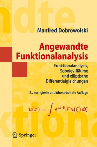 Angewandte Funktionalanalysis: Funktionalanalysis, Sobolev-Räume und elliptische Differentialgleichungen (Masterclass) von Springer