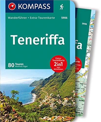 KOMPASS Wanderführer Teneriffa, 80 Touren: mit Extra-Tourenkarte Maßstab 1:62.500, GPX-Daten zum Download