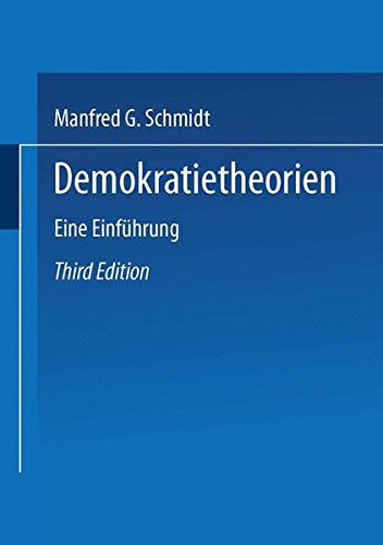Demokratietheorien: Eine Einführung von VS Verlag für Sozialwissenschaften
