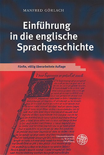 Einführung in die englische Sprachgeschichte (Sprachwissenschaftliche Studienbücher) von Universittsverlag Winter