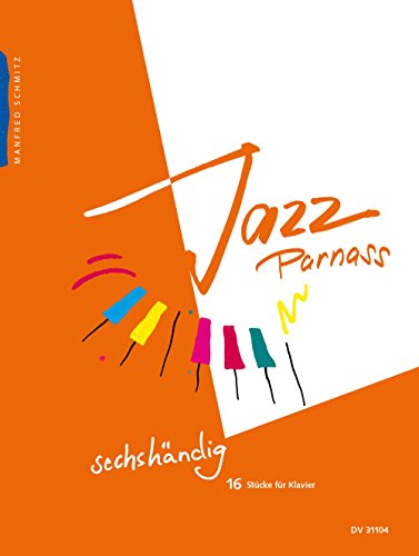 Jazz Parnass sechshändig. 16 Stücke für Klavier zu sechs Händen (DV 31104) von EDITION BREITKOPF