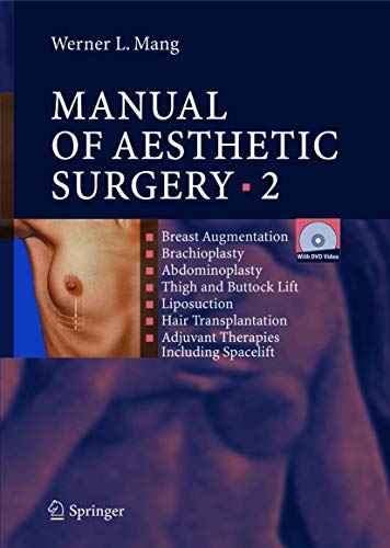 Manual of Aesthetic Surgery 2: Breast Augmentation; Brachioplasty; Abdominoplasty; Thigh and Buttock Lift; Liposuction; Hair Transplantation; Adjuvant Therapies including Space Lift