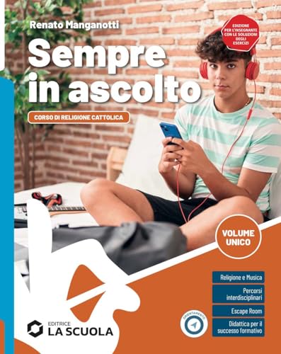 Sempre in ascolto. Vol. unico. Con temi per l'IRC. Corso di religione cattolica con nulla osta CEI. Per la Scuola media. Con e-book. Con espansione online Sempre in ascolto. Vol. unico. Con temi per l'IRC. Corso di religione cattolica con nulla osta CEI. Per la Scuola media. Con e-book. Con espansione online von La Scuola SEI