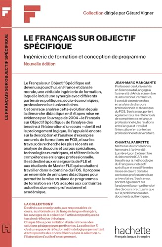 Collection F - Le français sur objectif spécifique: Ingénierie de la formation et conception de programme (Edition 2023) von HACHETTE FLE