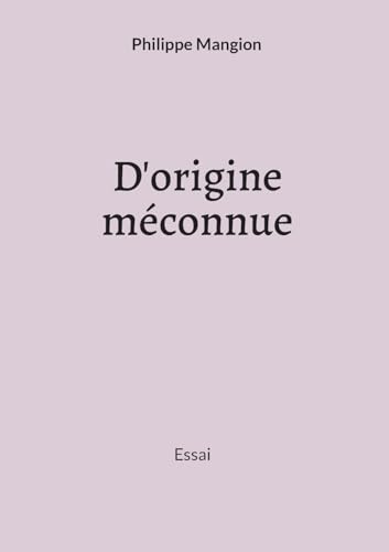 D'origine méconnue von BoD – Books on Demand – Frankreich