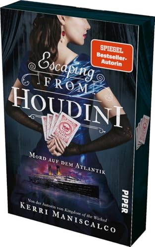 Escaping from Houdini (Die grausamen Fälle der Audrey Rose 3): Mord auf dem Atlantik | Mit limitiertem Farbschnitt | Historischer Thriller um den größten Entfesselungskünstler aller Zeiten