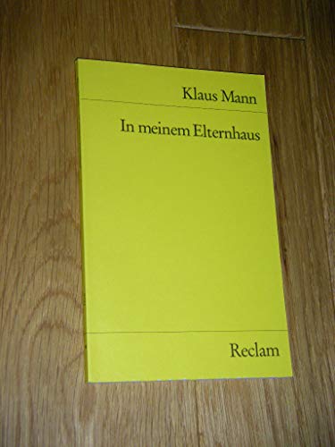 In meinem Elternhaus In meinem Elternhaus
