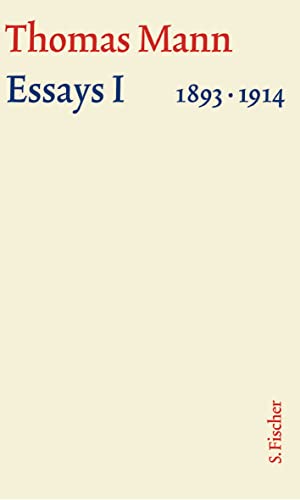 Essays I 1893-1914: Text Essays I 1893-1914: Text
